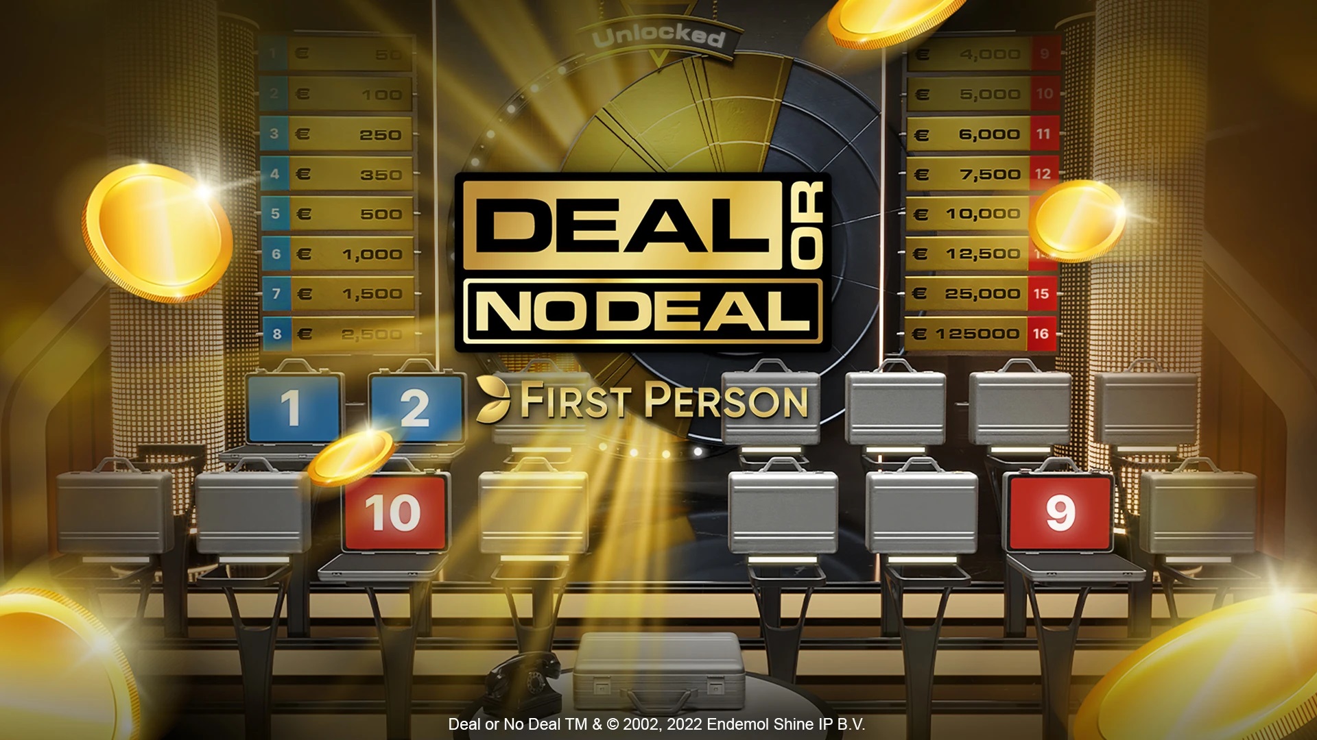 Deal Or No Deal Evolution Gaming.